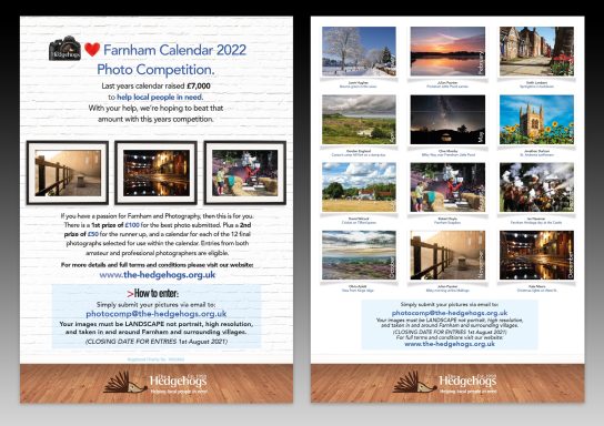 Calendar Photo Competition flyer 2022