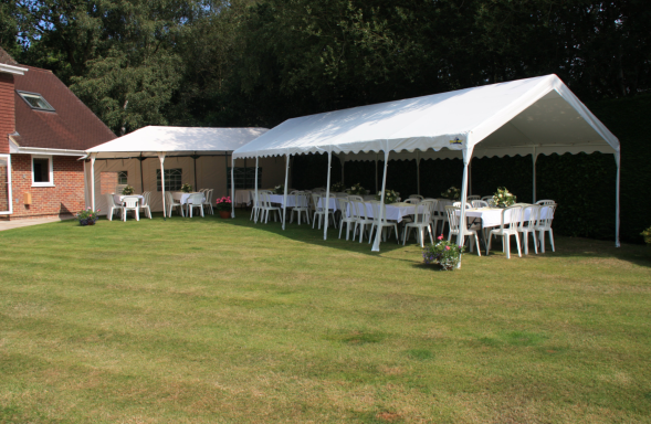 A pair of our fine marquees